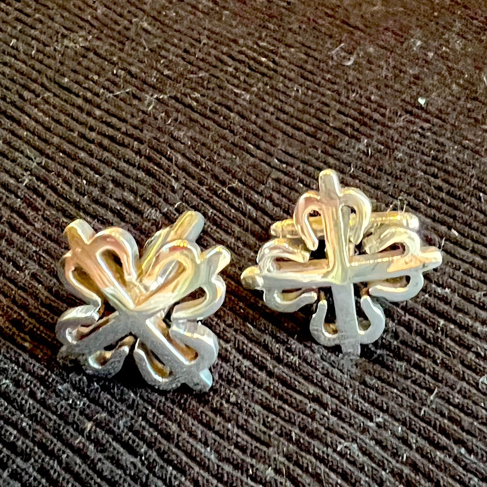 Sterling silver cufflinks
